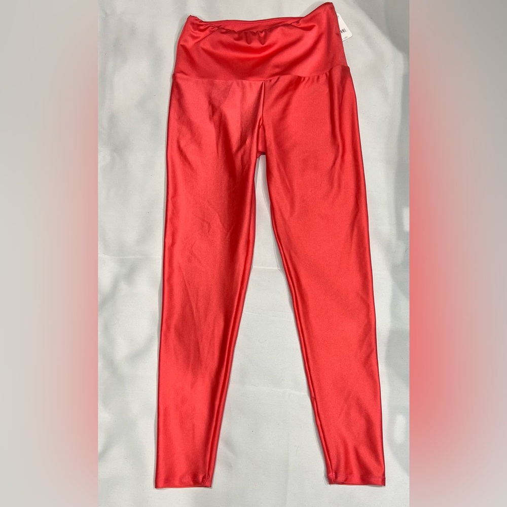 Free People Movement, ankle length coral leggings, NWT size small